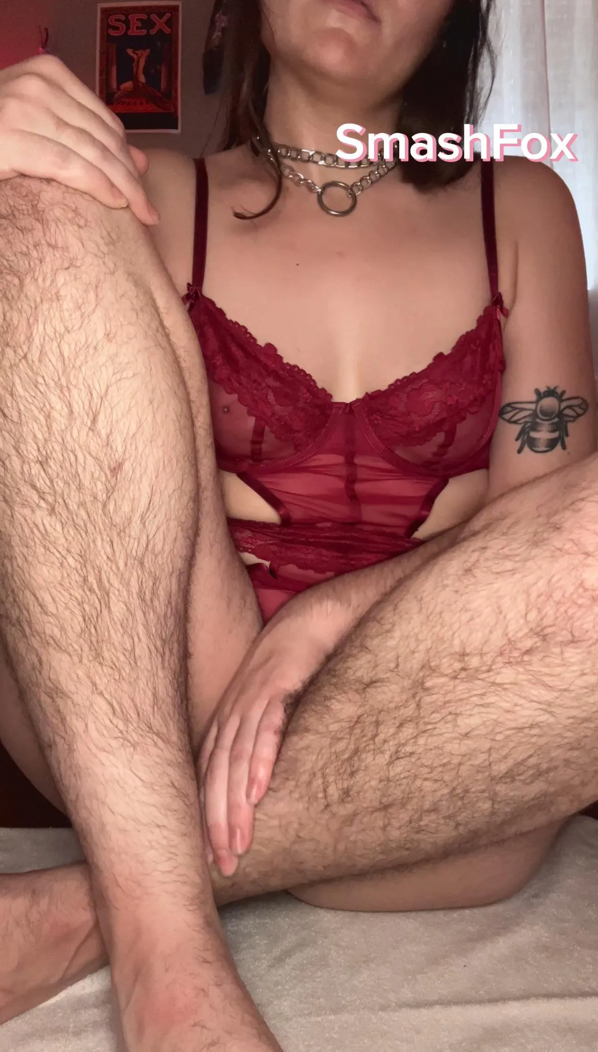 which do you notice first, my legs or my lace?