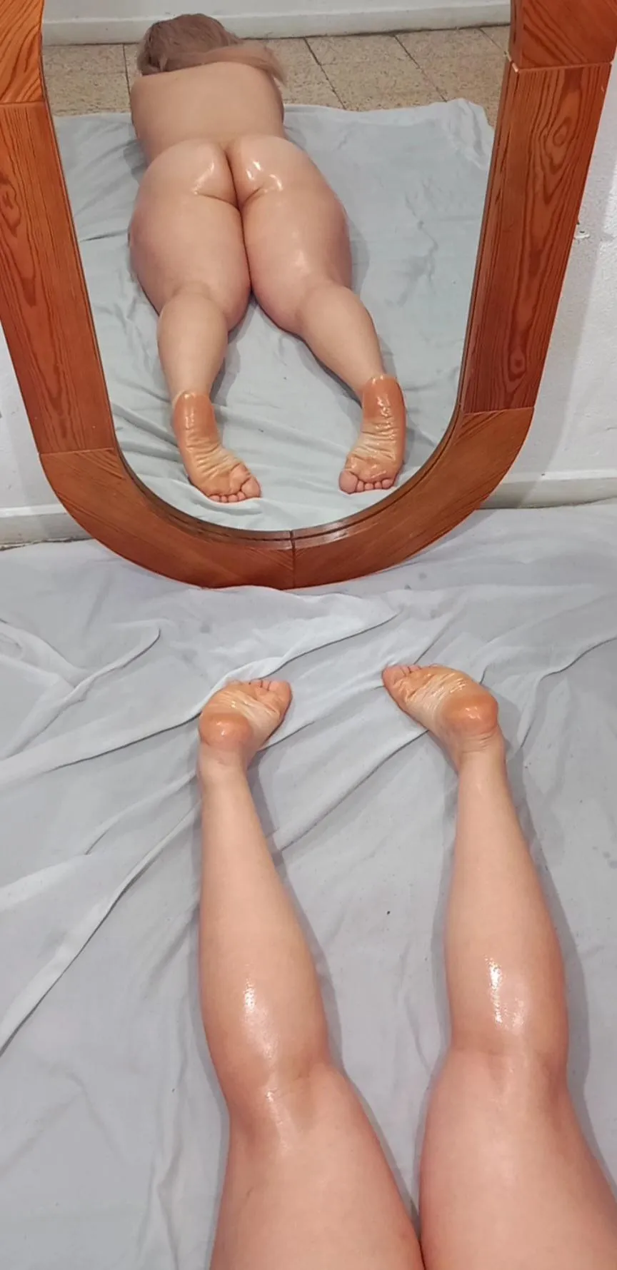 will you start with my feet?