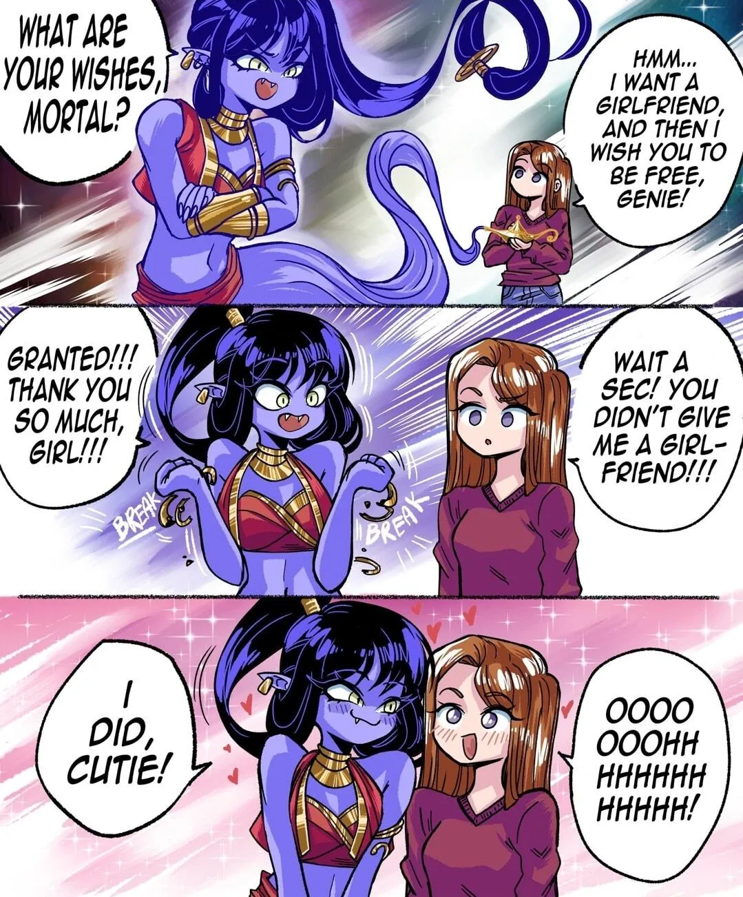 Wish for a girlfriend