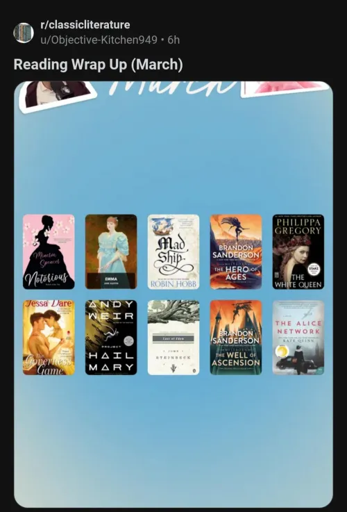 You guys! Sanderson is finally considered a classic author!