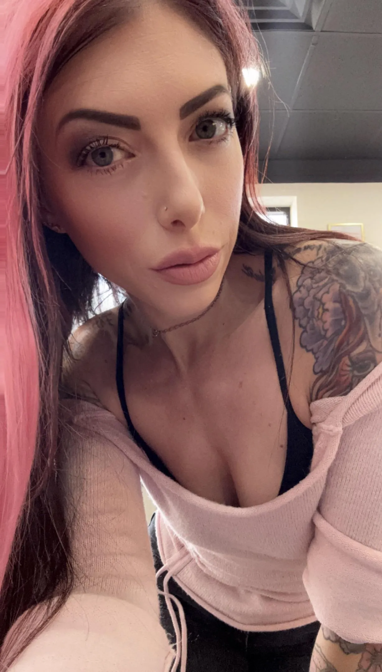 Did you just try to peek down my top, you naughty boy? That type behavior is going to cost you dearly!
