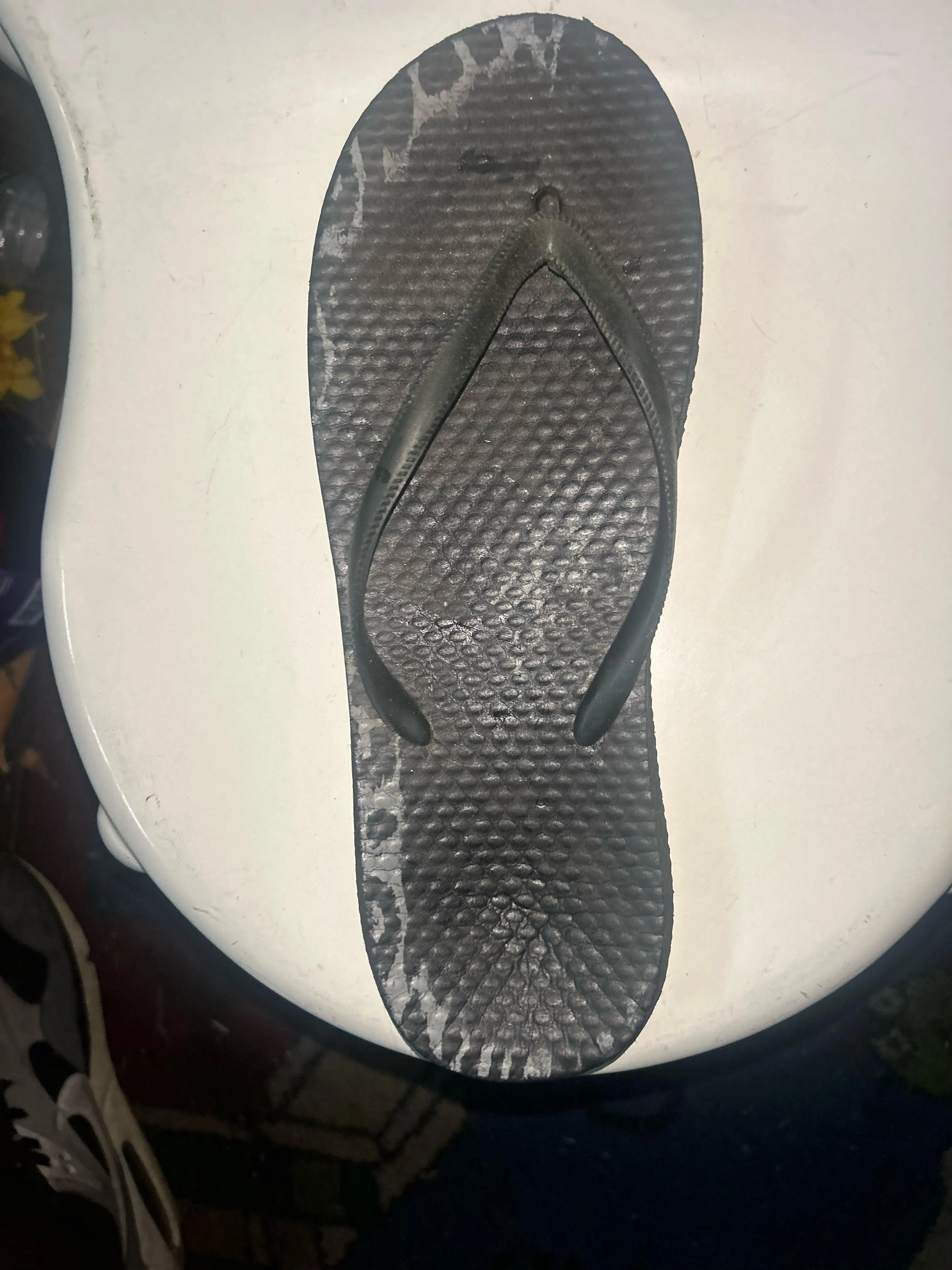 Flip flip cum holder