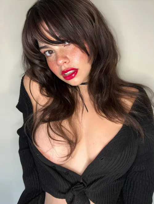 You deserve red kissy marks