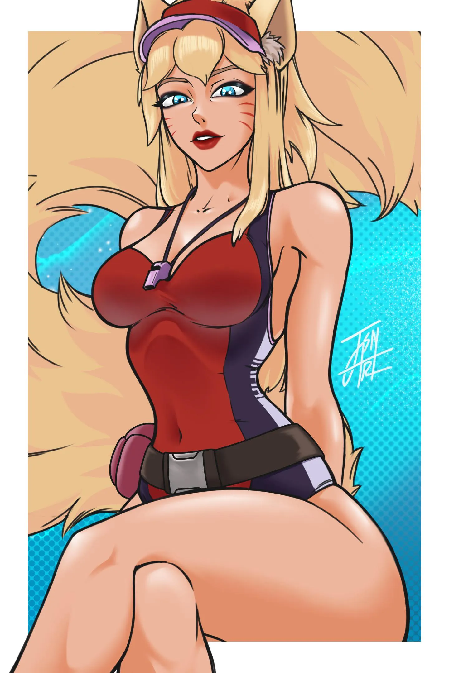 Ahri Pool Party (JsnArtOfficial)