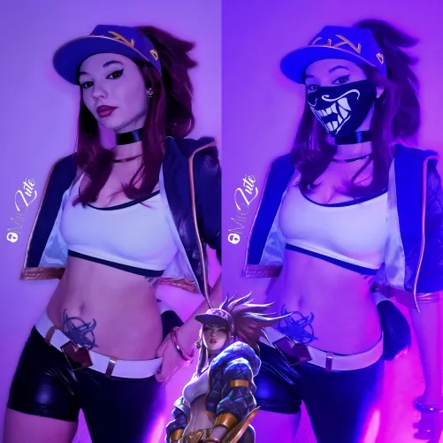 K/DA Akali by Miezute Cosplay