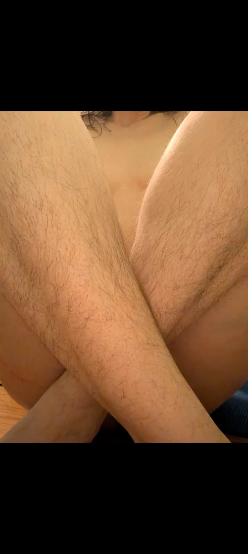 Welcome to the untamed jungle of my legs, where nature's beauty and strength intertwine.