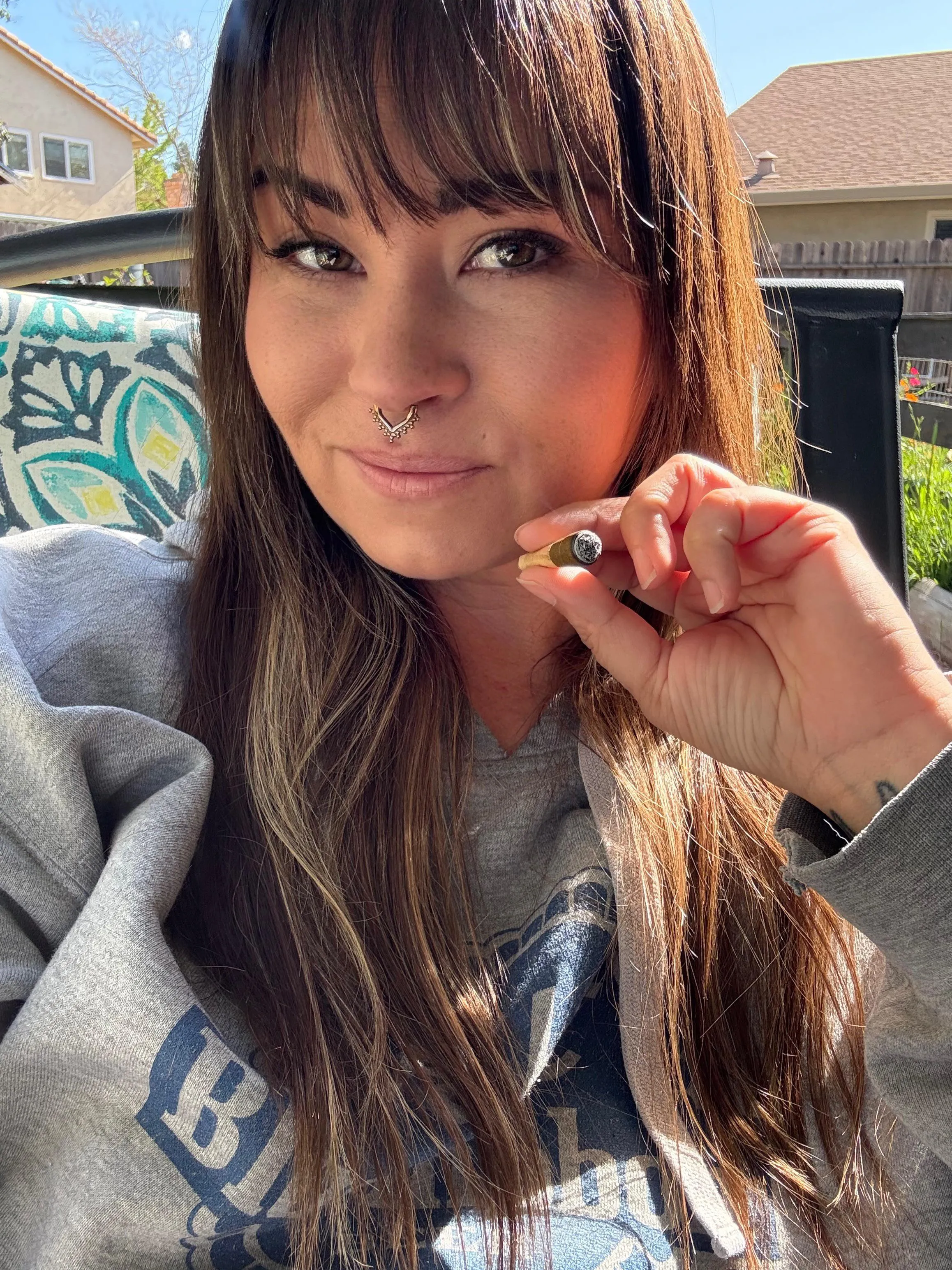 Perfect day to enjoy some sun while smoking