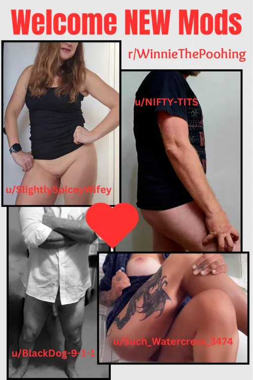 📣 Please extend a warm WELCOME to our NEW MOD team! 📣