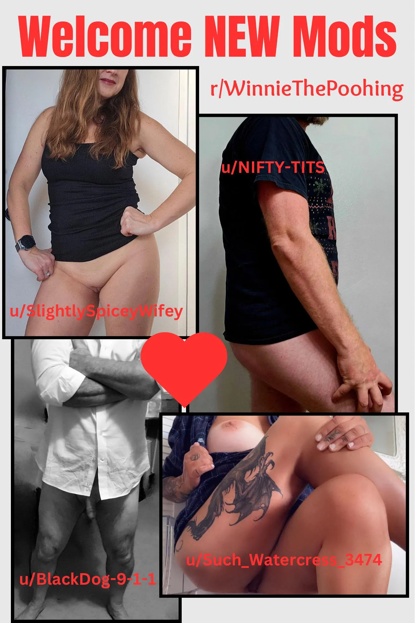 📣 Please extend a warm WELCOME to our NEW MOD team! 📣