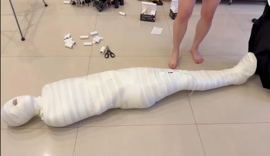 Any submissive women around the ages of 18-30 want to mummified more info in bio