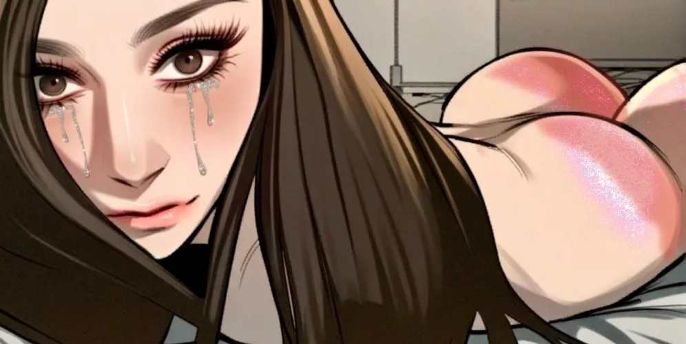 🩷👋 I’m just a girl, with a red, spanked bare bottom, crying a whole lot of fabulous glitter tears 😭✨.