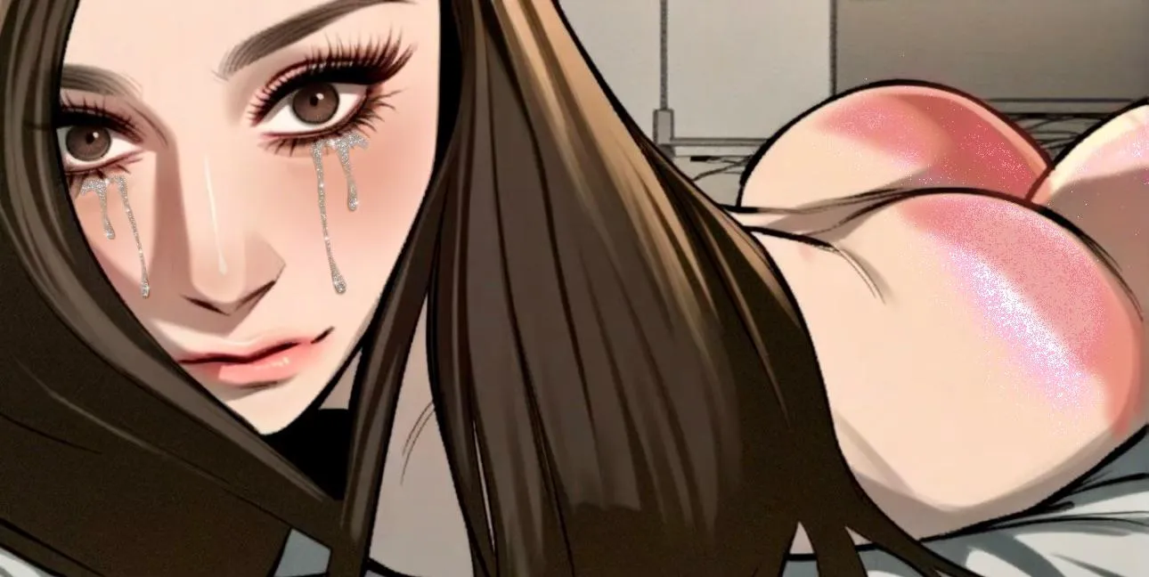 🩷👋 I’m just a girl, with a red, spanked bare bottom, crying a whole lot of fabulous glitter tears 😭✨.