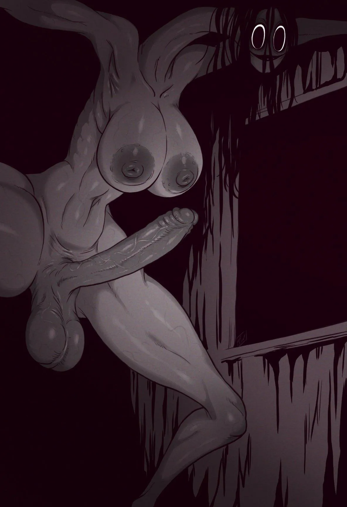 (random rend) [I] I'm scared and it's got a boner, so it makes sense