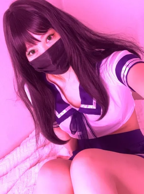 I came to class looking like this