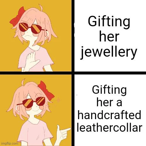 Or whatever custom toy she desires...