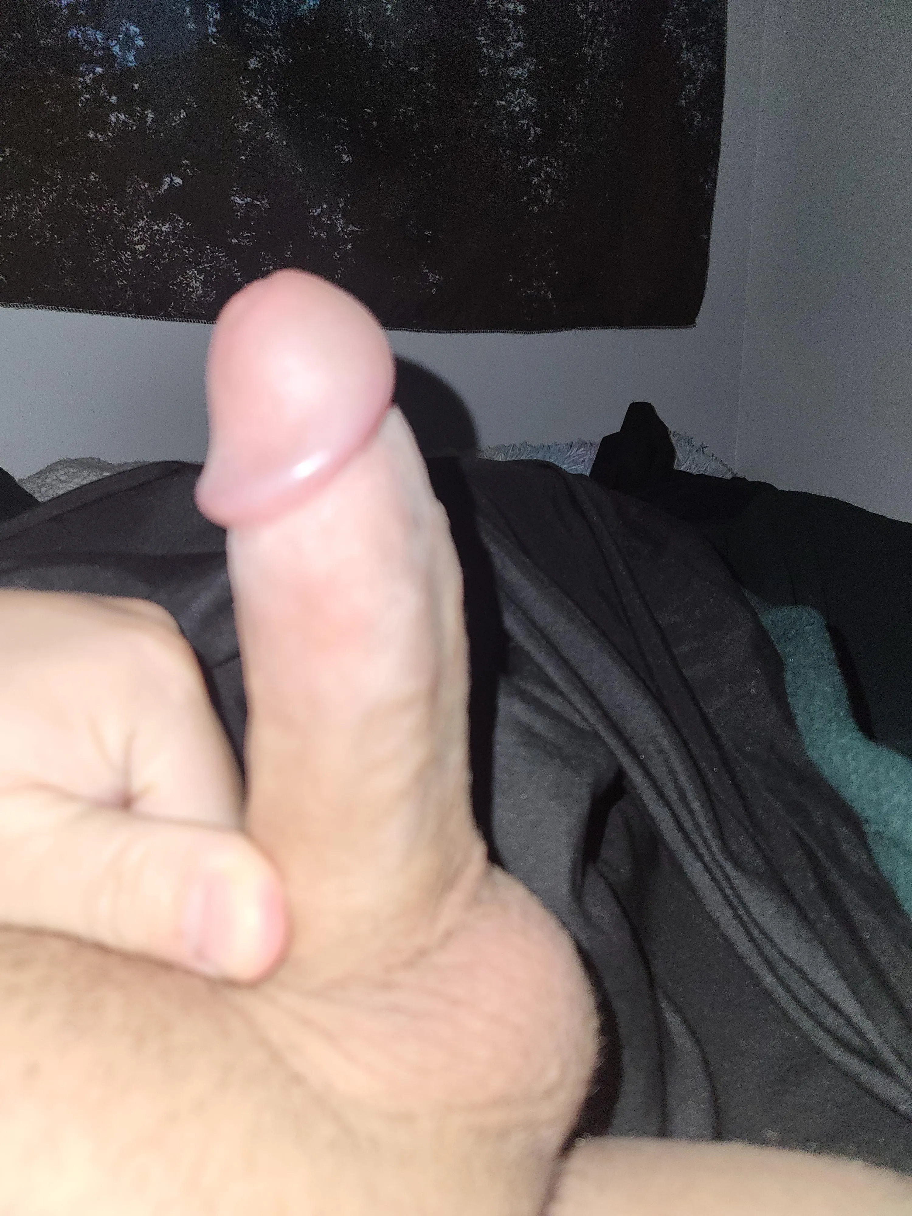 (m) Woke up hard