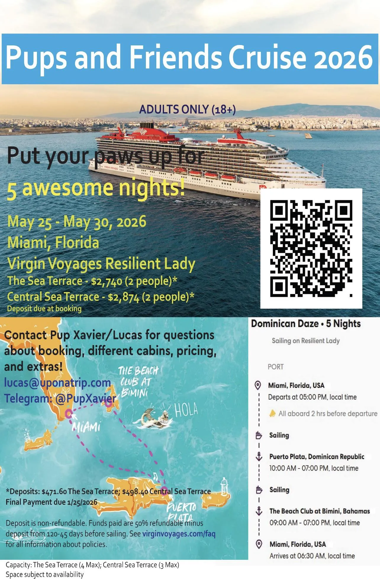 Group cruise for pups