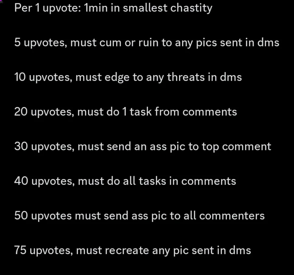 Make me regret asking for your upvote