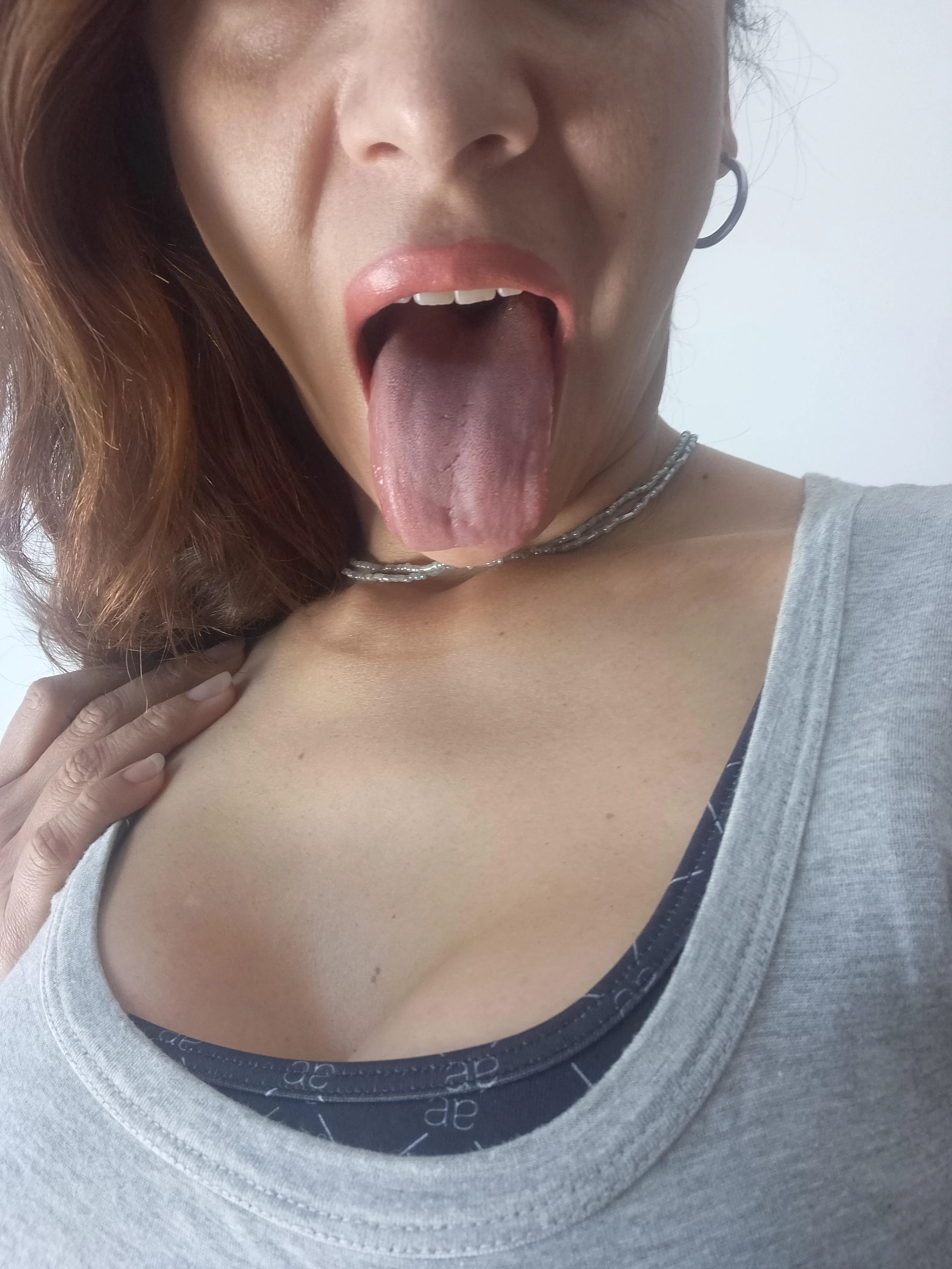 My tongue is burning now, but I won't let you feel it. You have to obey me first