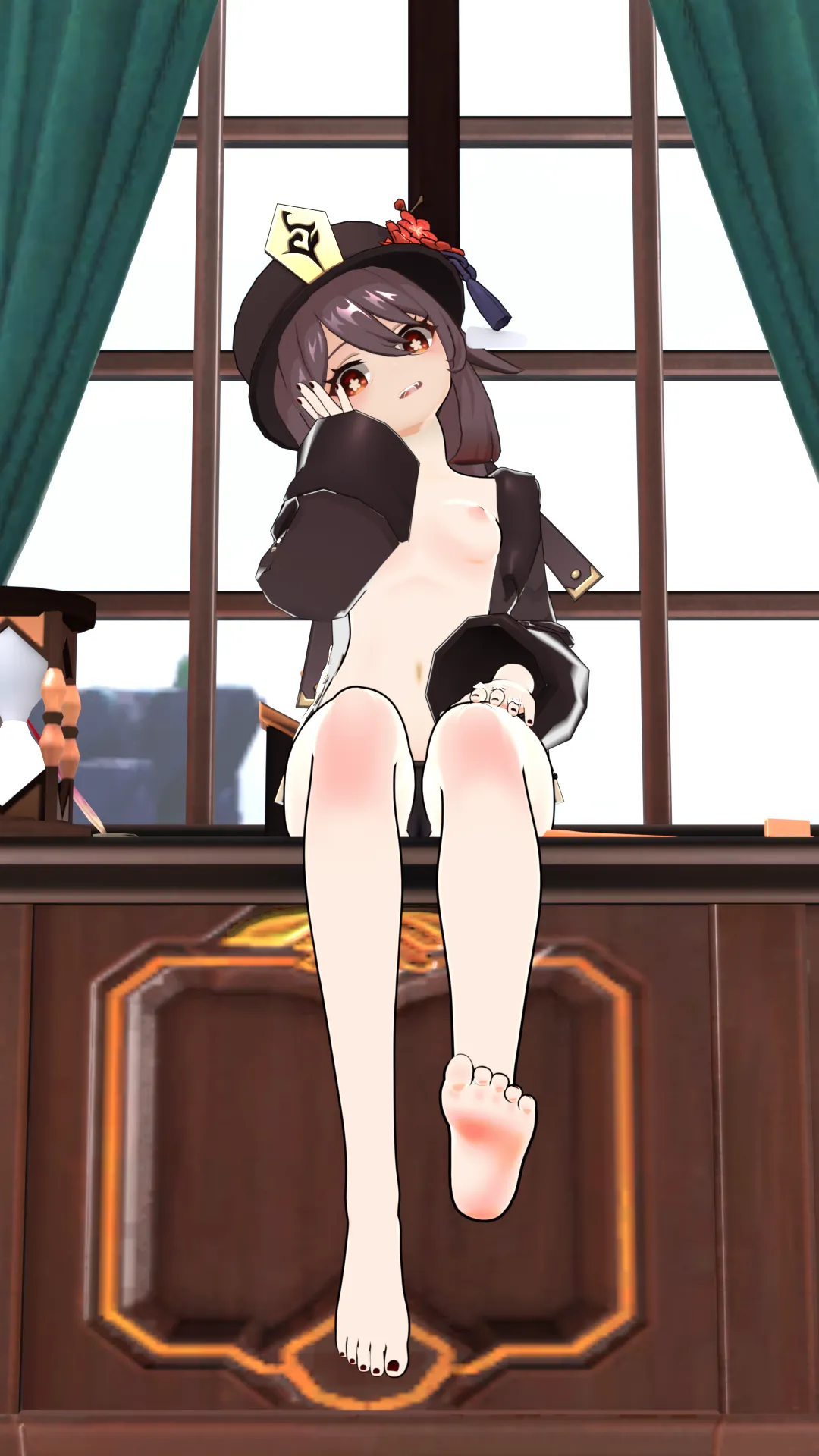 Get on your knees, now. (pengnsfw)