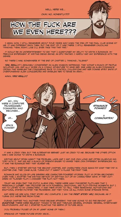 I haven’t bought the physical editions yet. Do they have these author’s notes in the back as well?