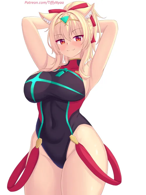 The cosplay has her feeling.... something... ;)