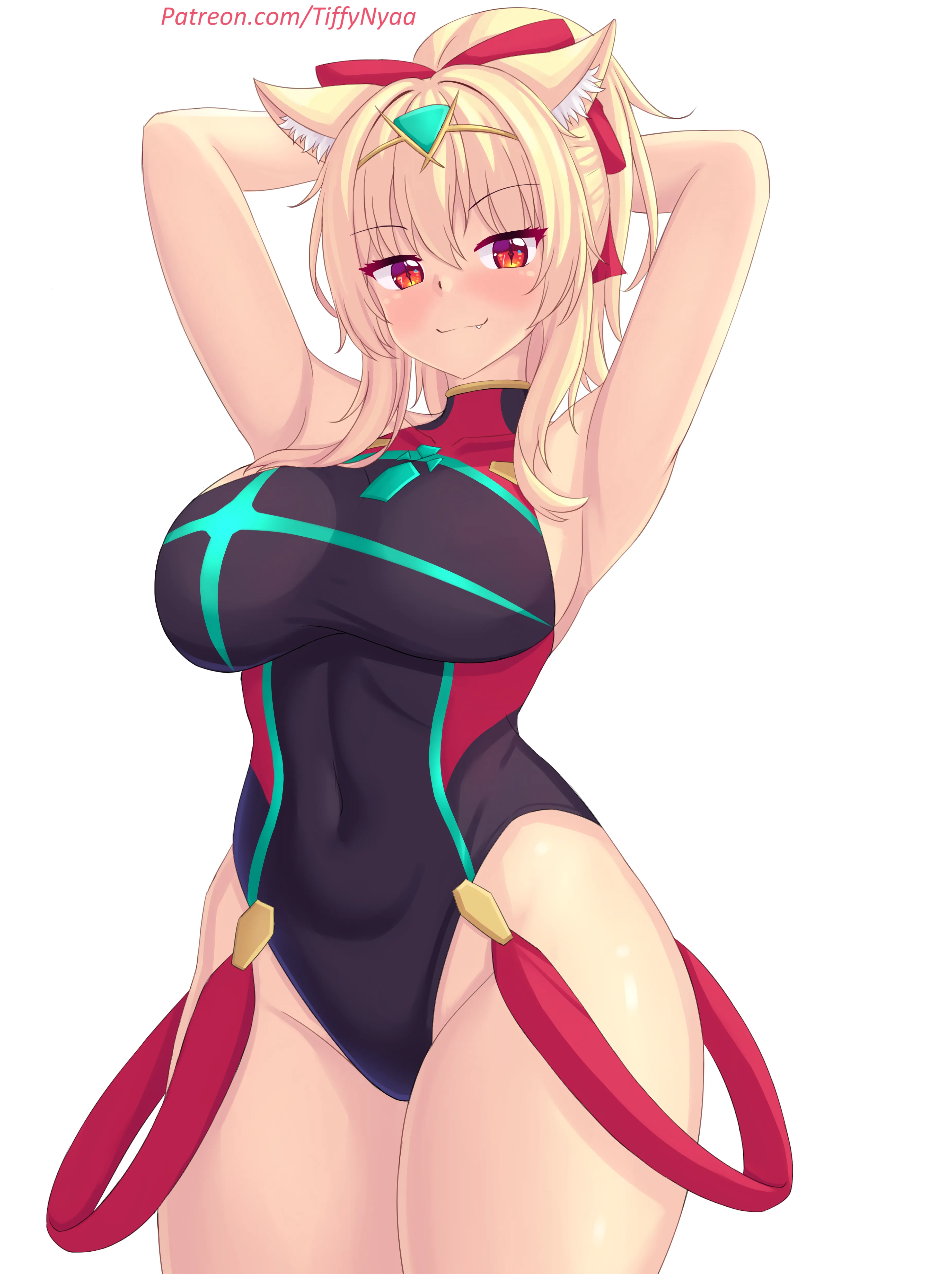 The cosplay has her feeling.... something... ;)