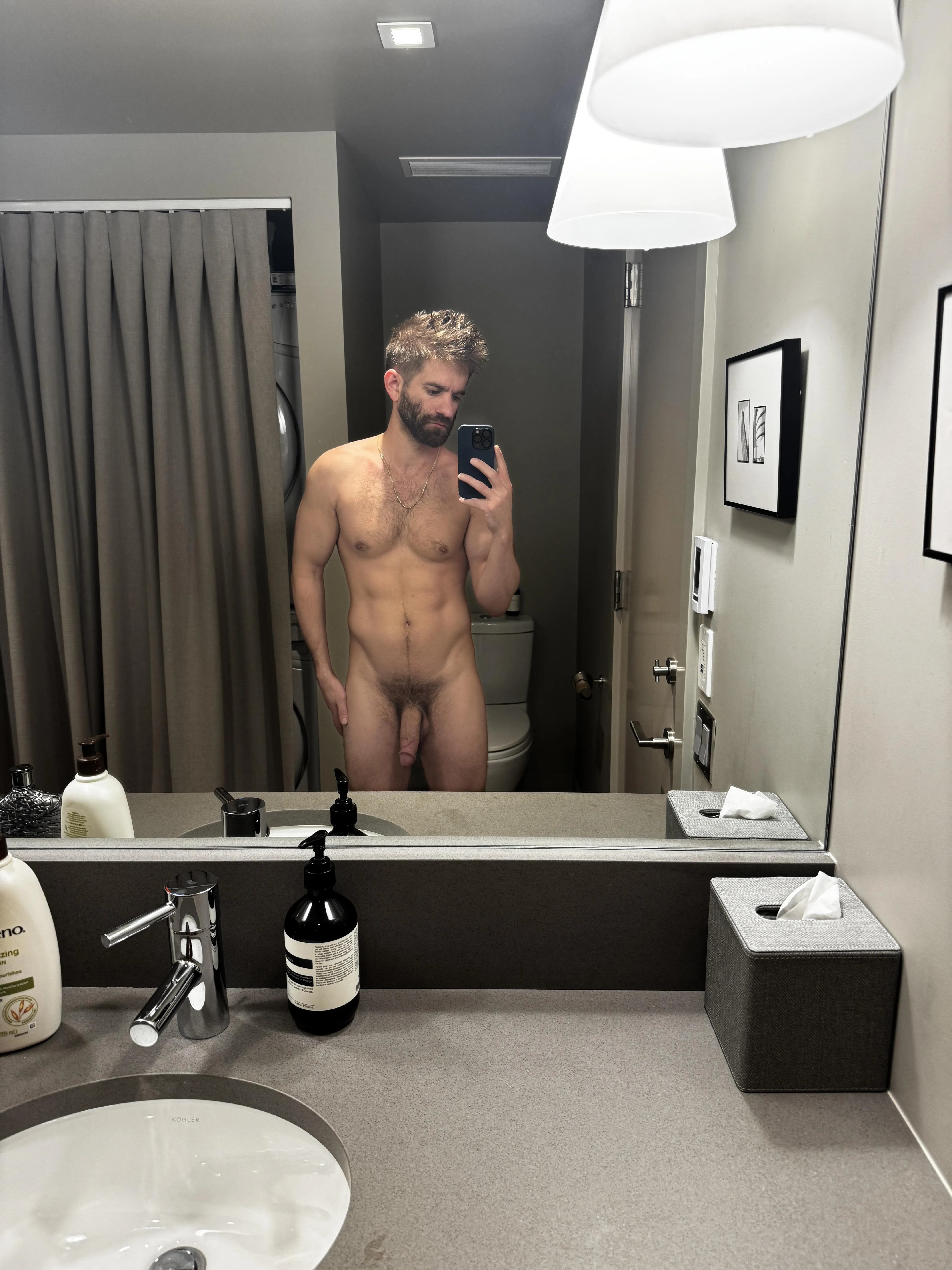 Want to see the naughty side of my selfie game with this throbbing member?