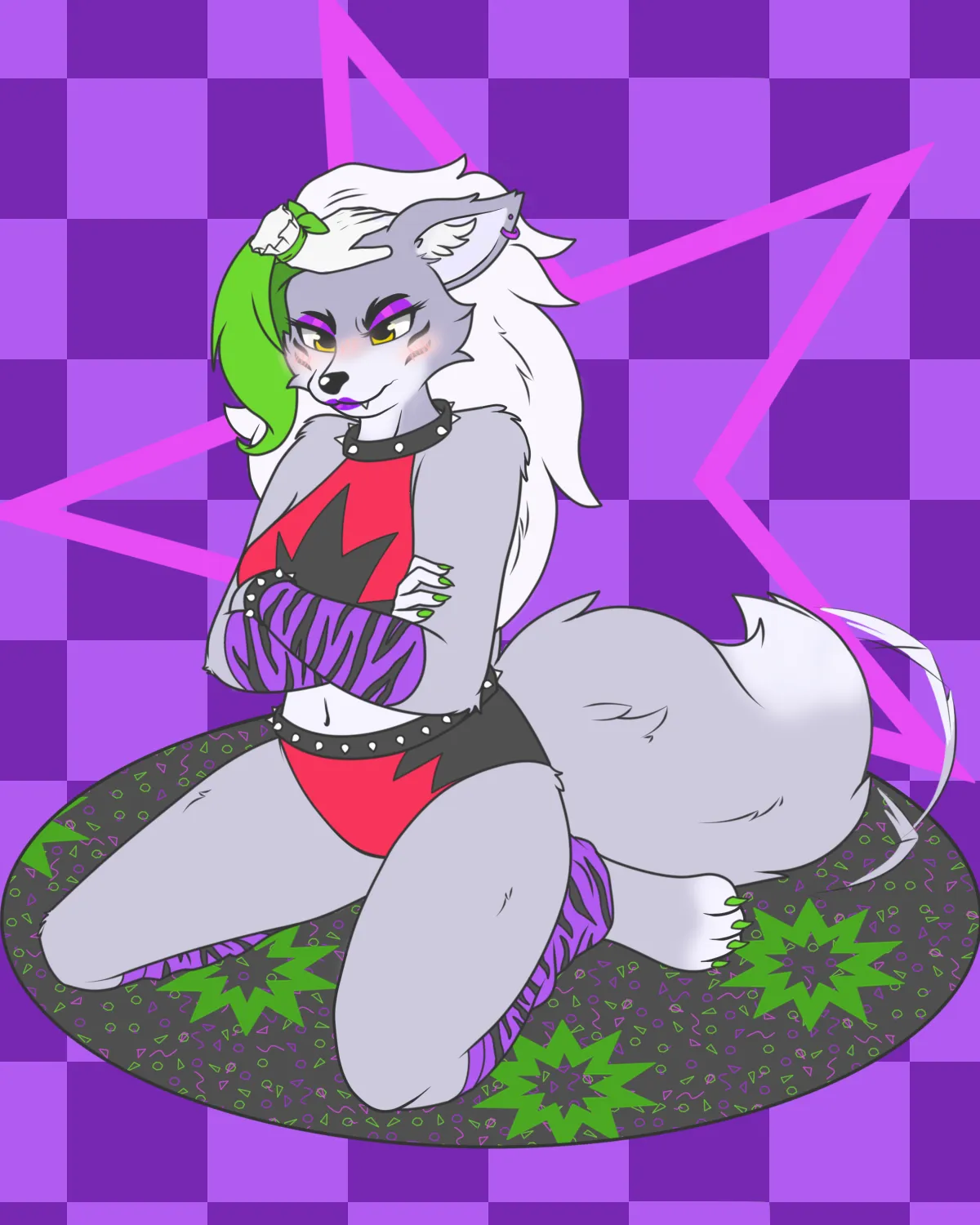 Disgruntled Headpats (lady_gwenifur) [F]