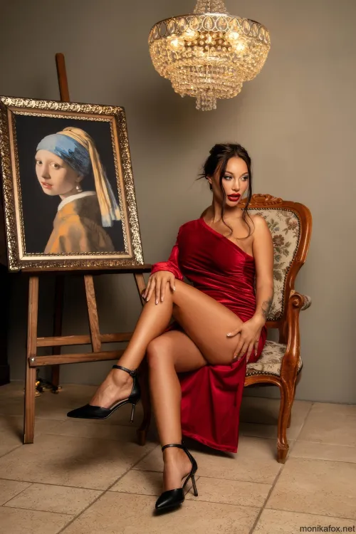 Monika Fox is a work of art