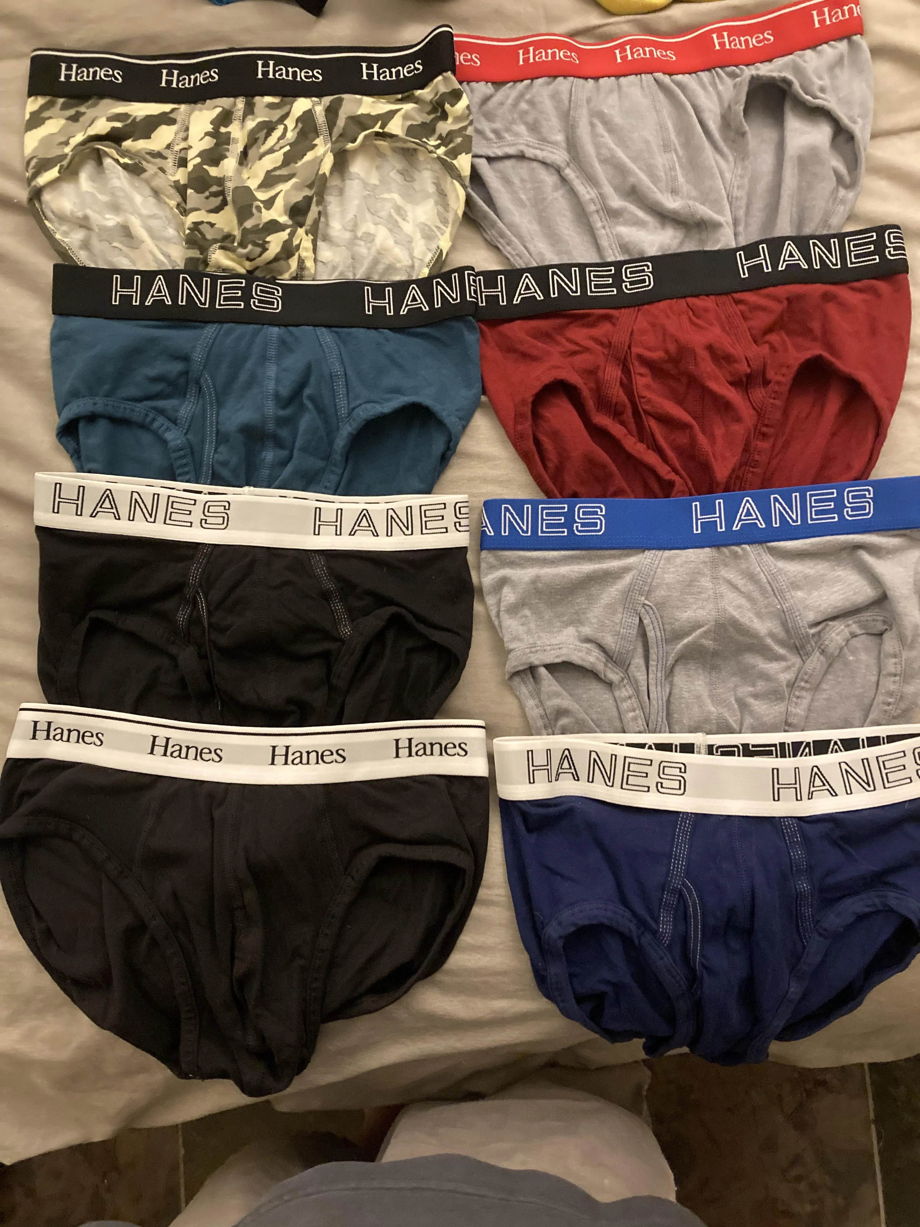 [Selling][$35] for this 8 pack of Small Hanes Briefs I cannot wear. (I am a large)