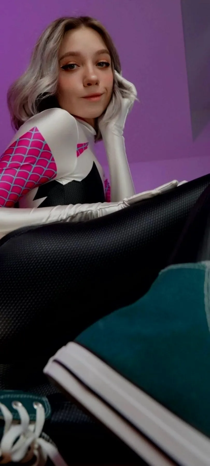 Spider Gwen by ShyVelvetRose