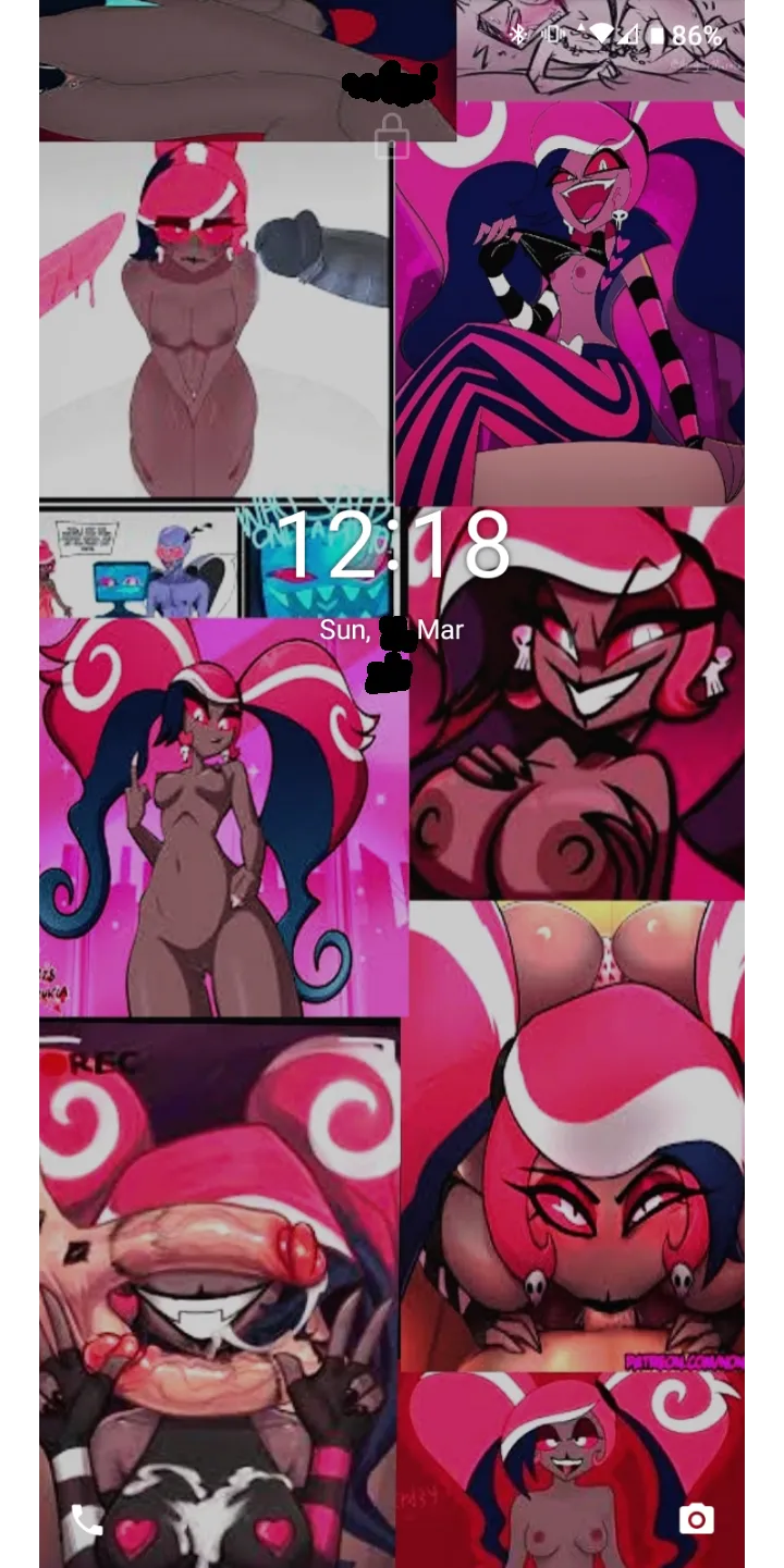 I made a phone wallpaper