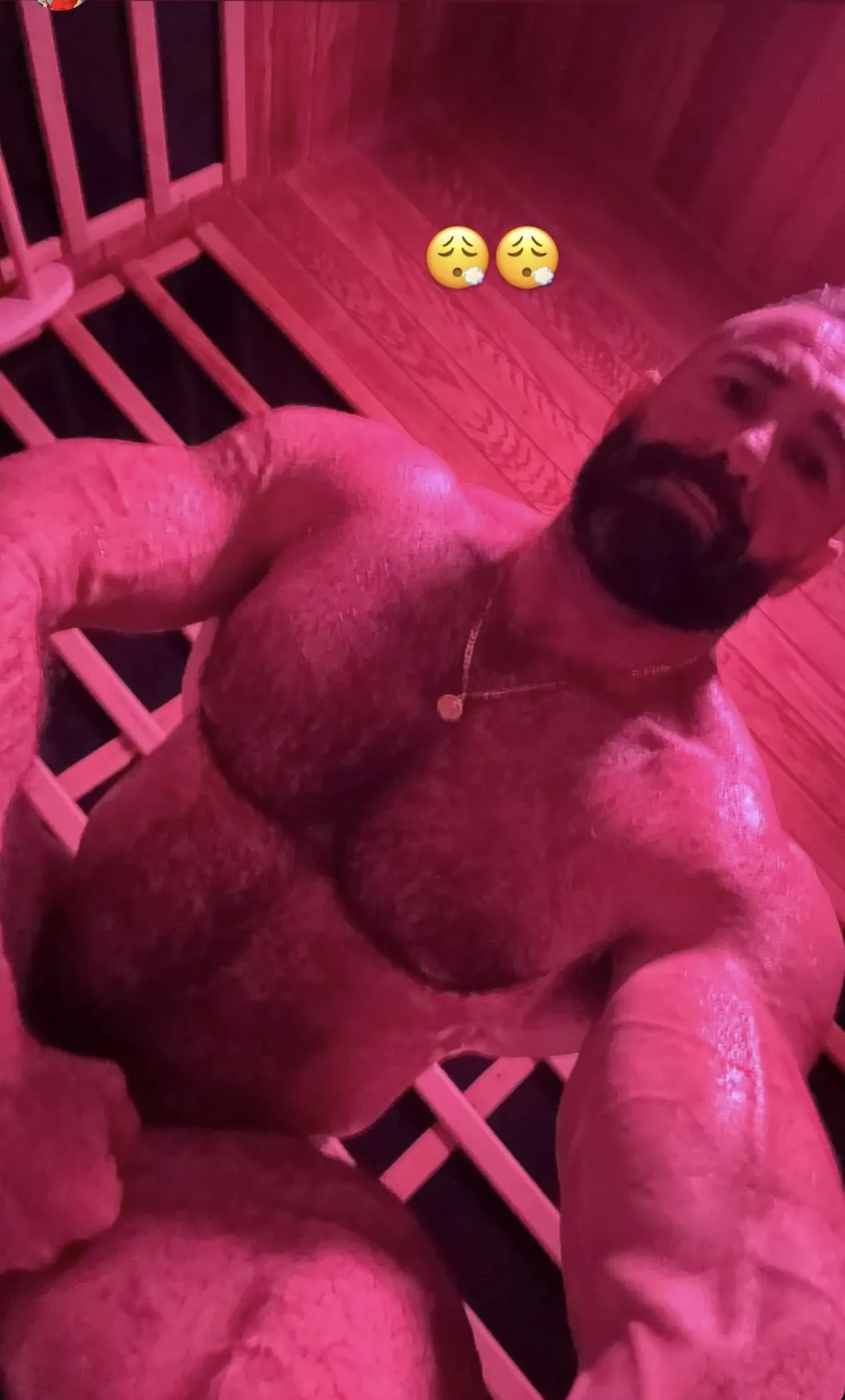 Want to join the steam room?