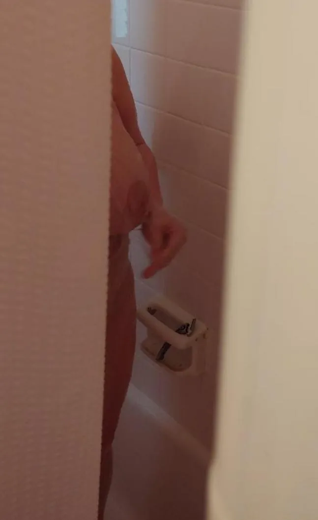Sneaky shower shot of my wife. 😇
