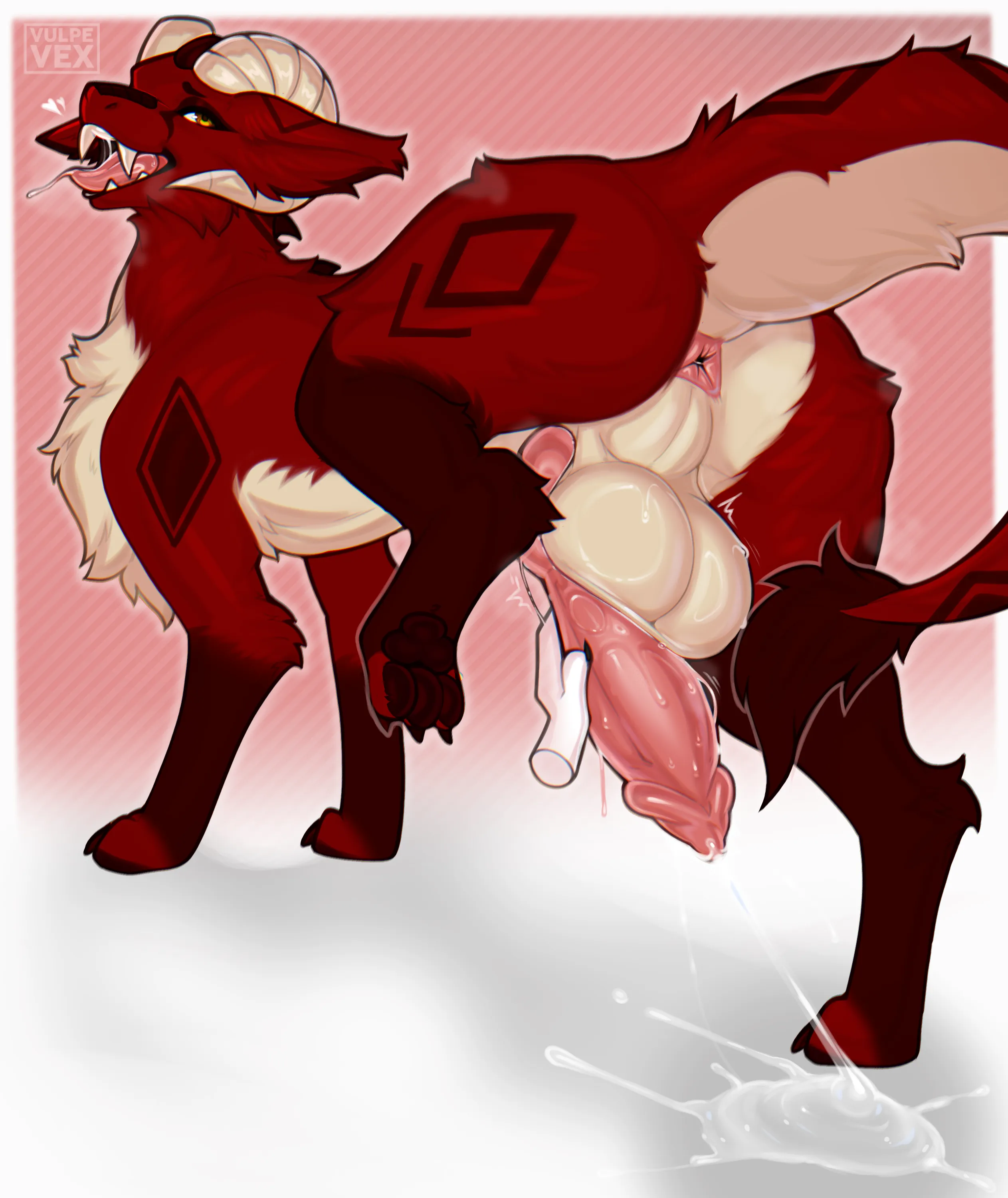 [Feral] Hold gently like hotdog (vulpevex) [M]