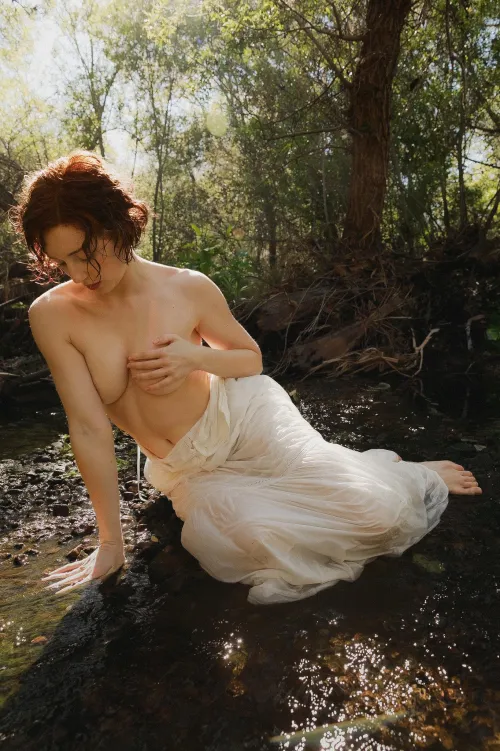 Samantha on the River