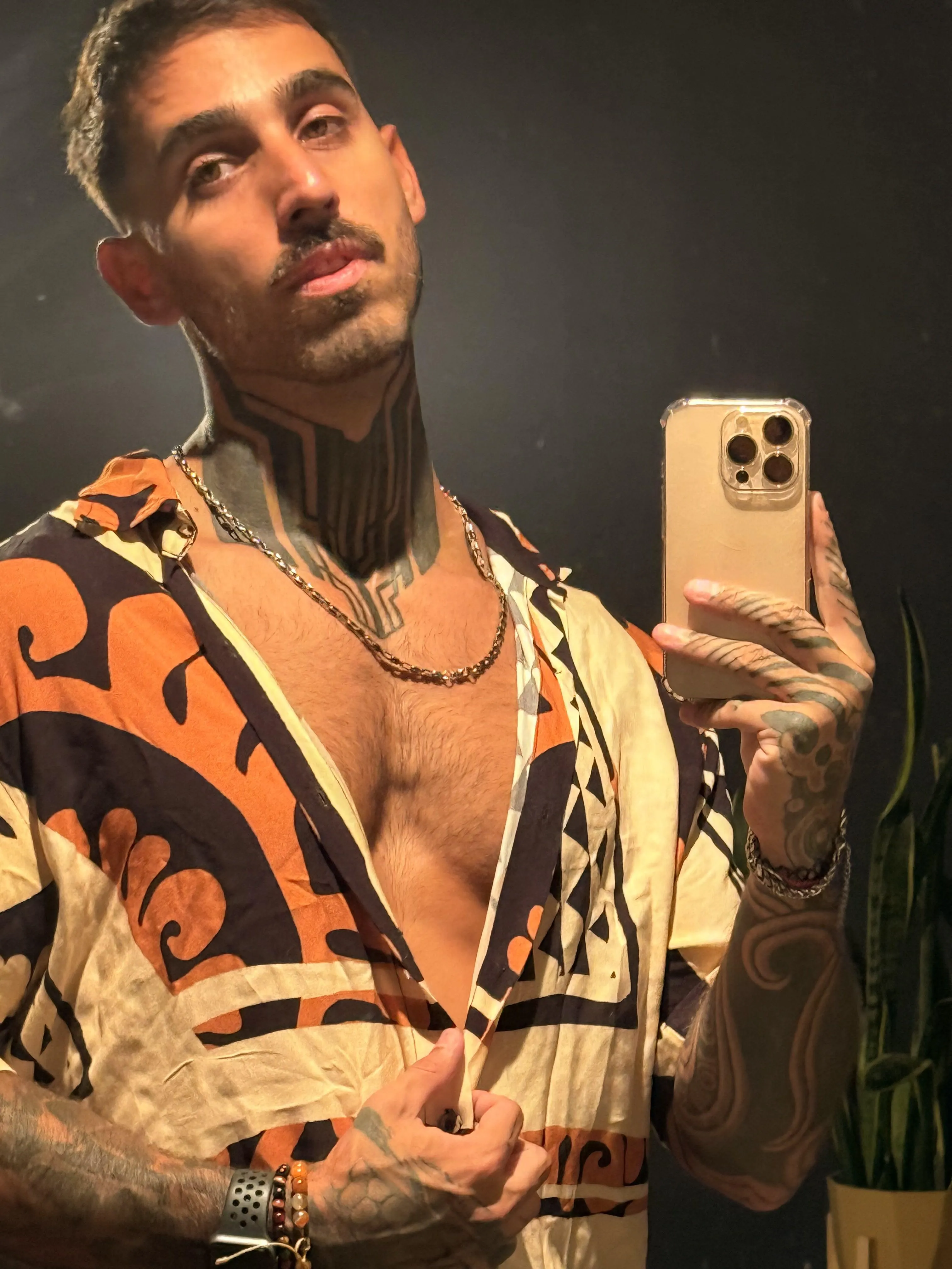 Should unbutton everything?