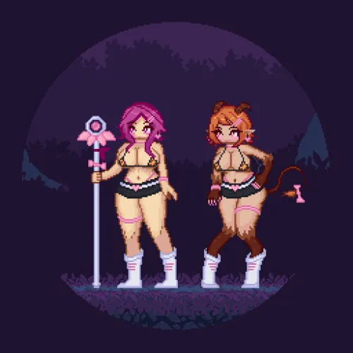 Gyaru goat demon, my game first enemy, also double gyaruposting!