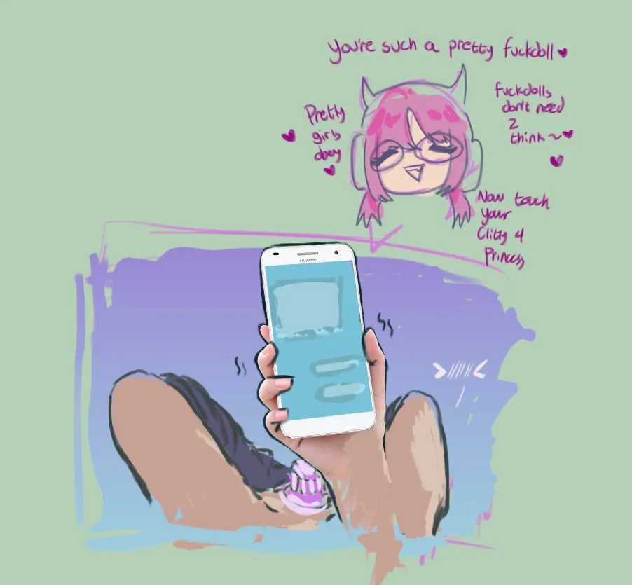 Texting mistress ~