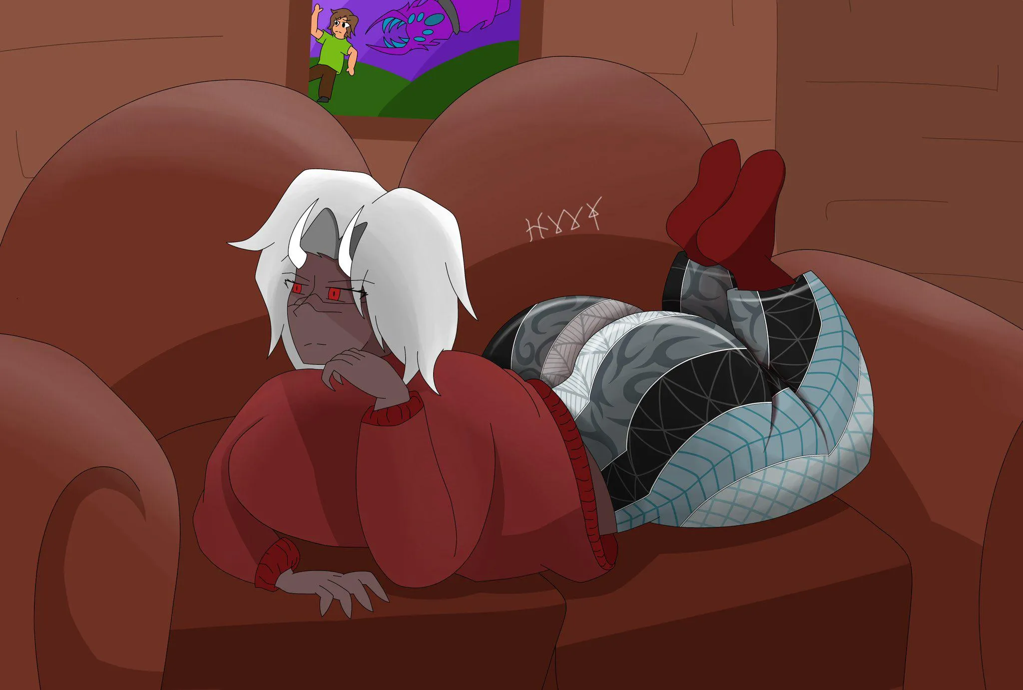 Calamitas in the forbidden pants (again) [F]