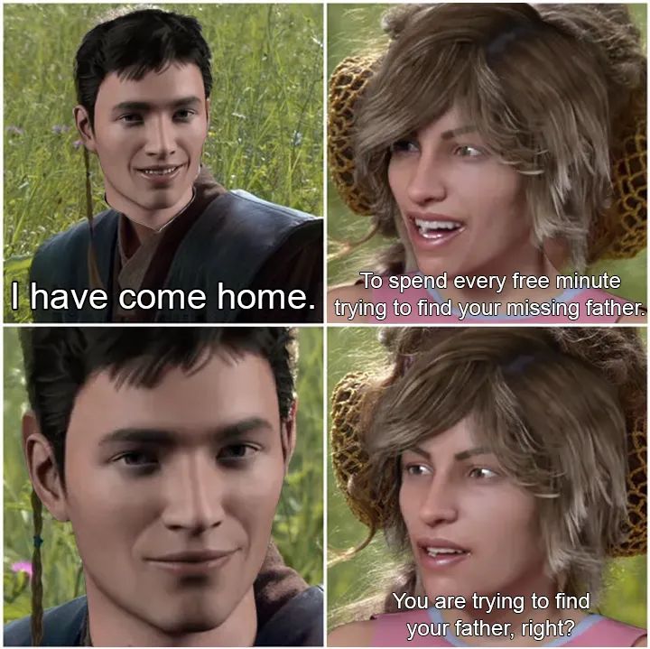 When you're the MC in a game with 20 main LIs and your father goes missing [Come Home]