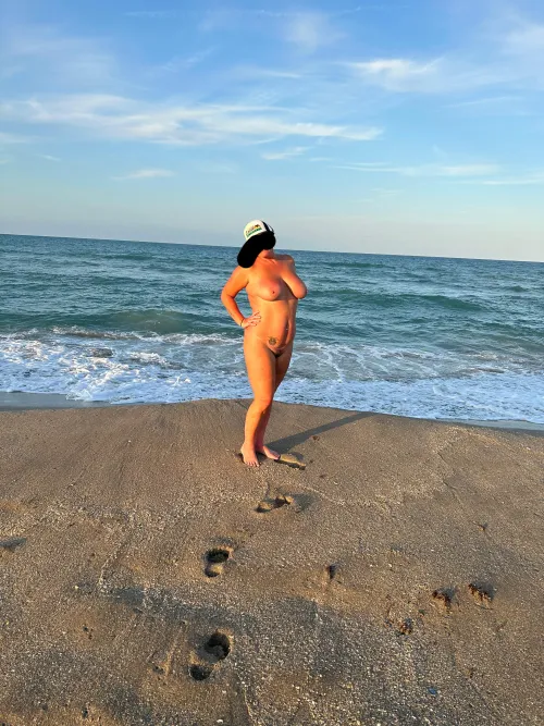 Anyone see me at the beach this past Friday ???