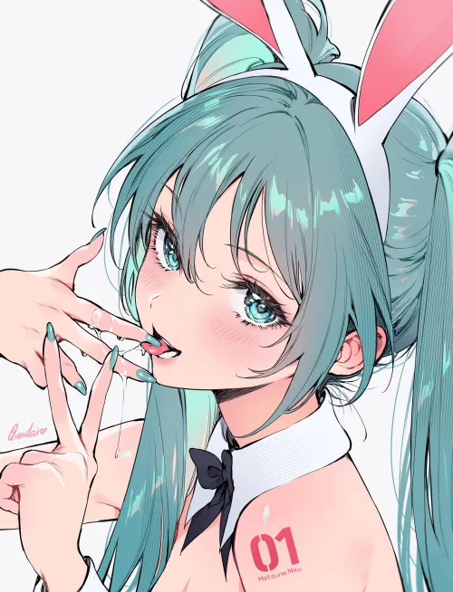 Cute Bunny Miku