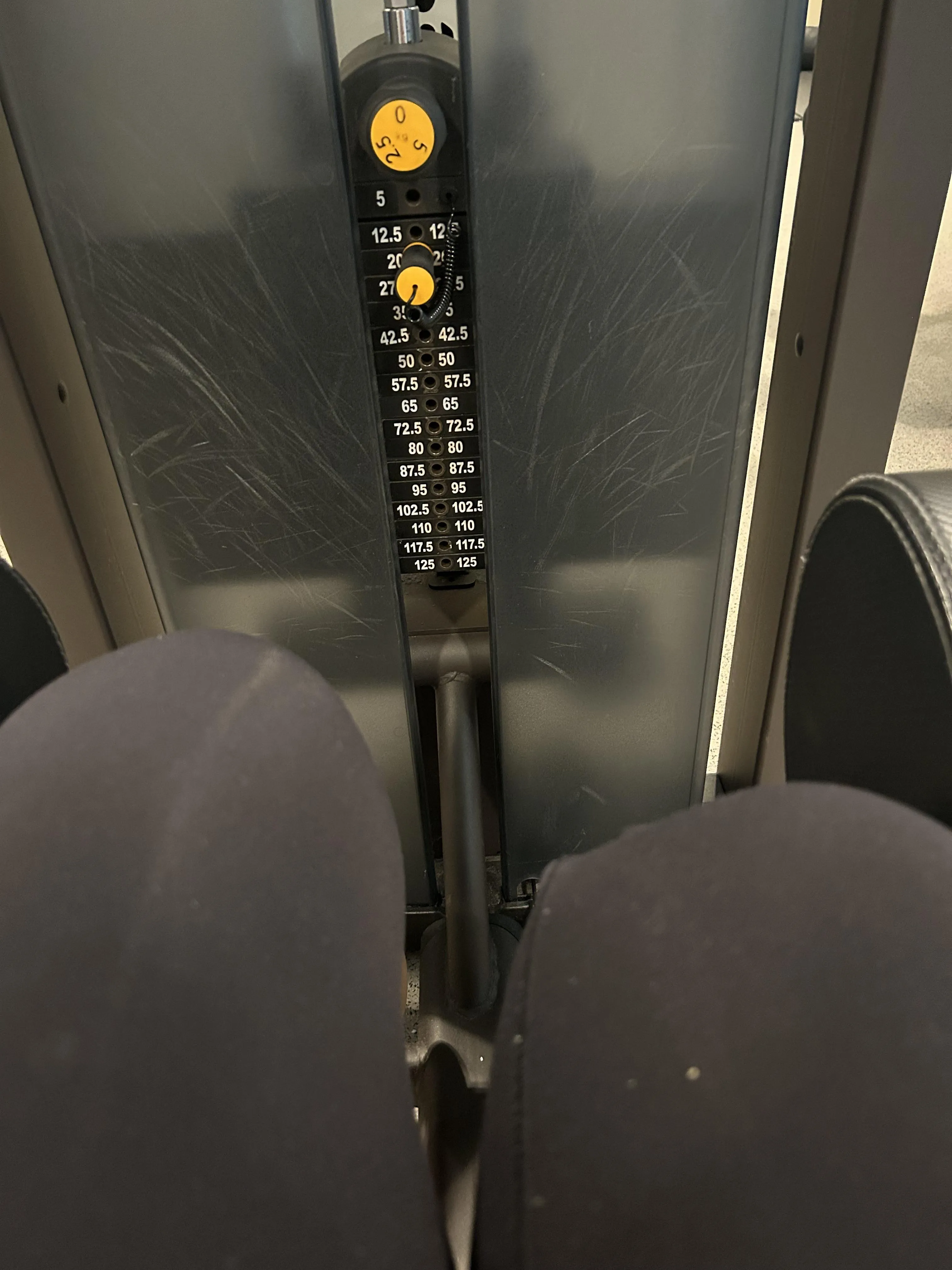 Leg day at the gym