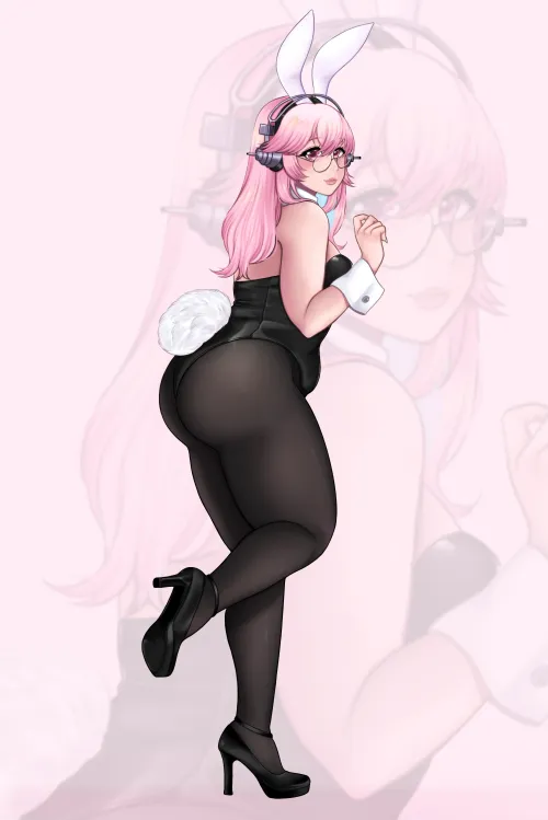 super sonico (my art)