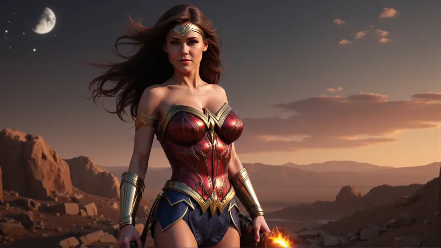 What if ... Viola was wonder woman ?