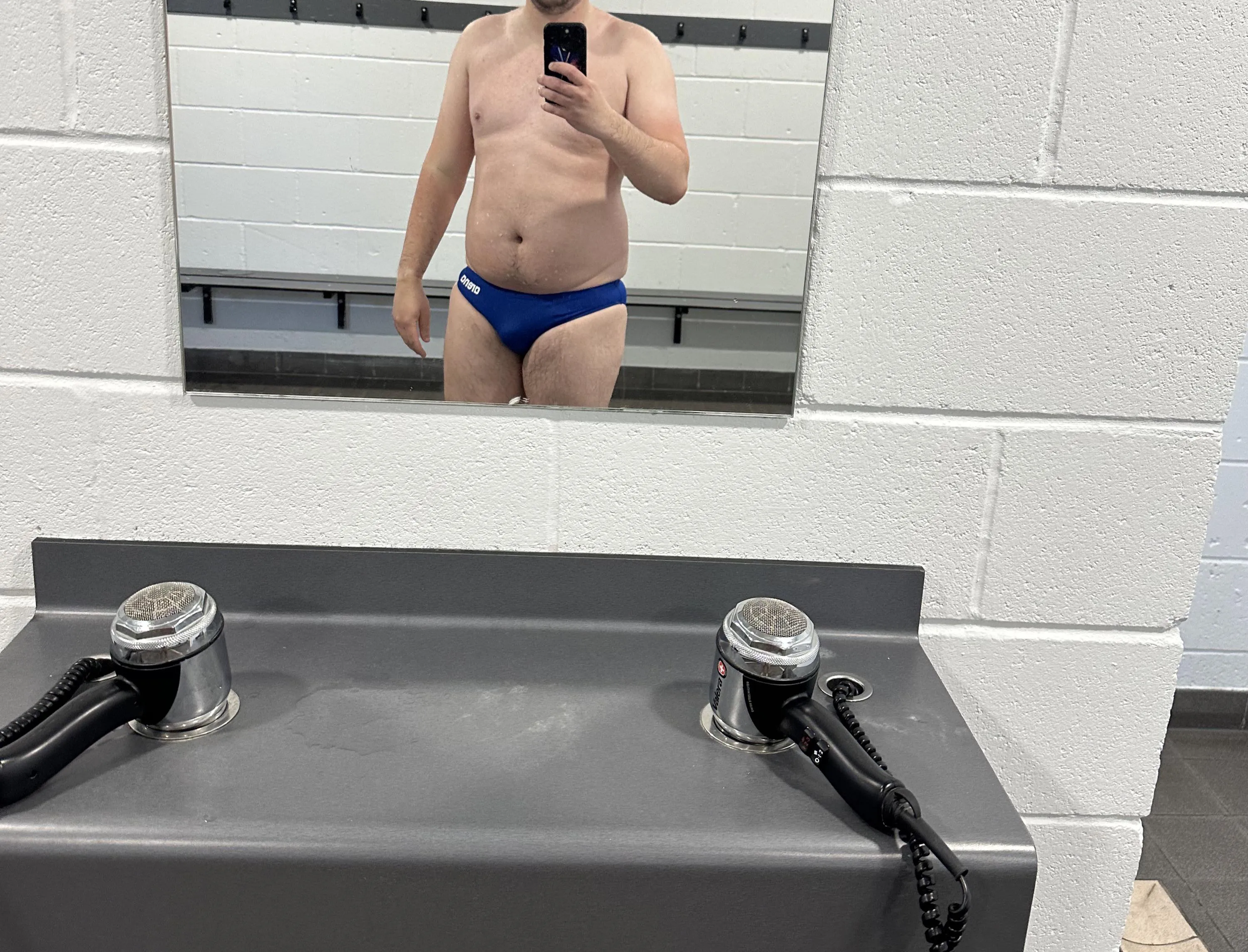 First time back in the pool in a while