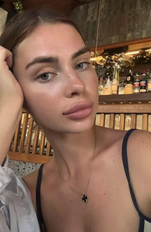 Selfie from her Telegram