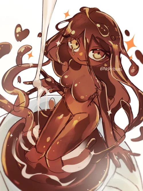 (Slime girl) Did you like to drink coffee
